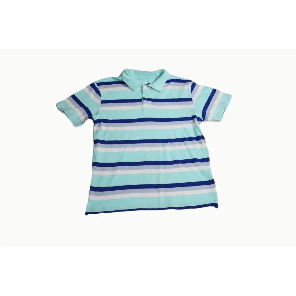 Big Boys Polo Shirt The Children Place Big Boys Striped Polo‎ Shirt Size L 10/12